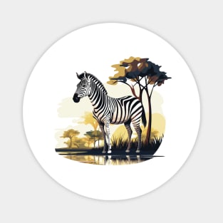 Zebra Lover Magnet